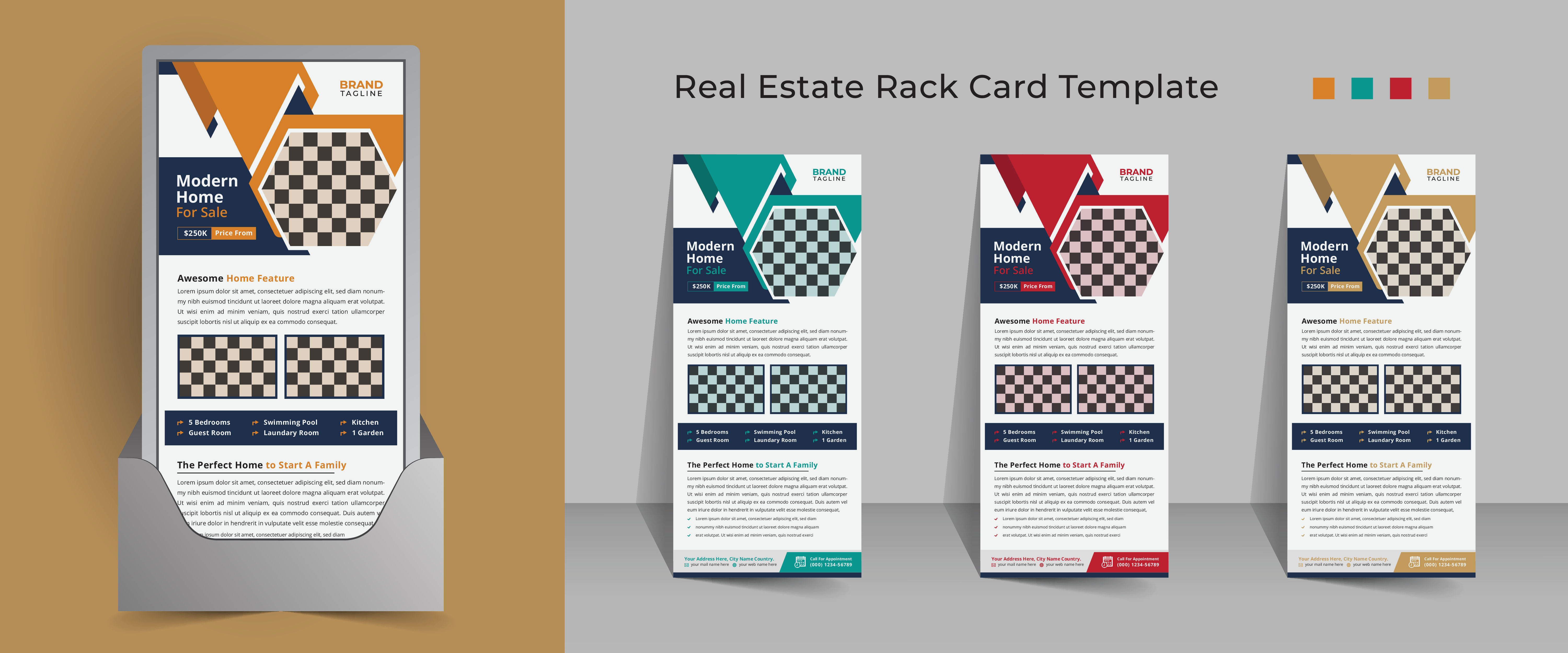 Branded Rack Card Examples